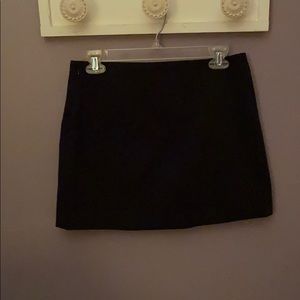 Express black mini skirt